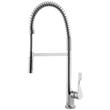 Baterie bucatarie Hansgrohe Axor Citterio SemiPro pipa flexibila imagine