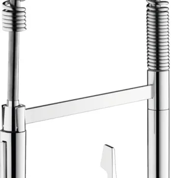 Baterie bucatarie Hansgrohe Cento XXL SemiPro 2 tipuri de jet crom imagine