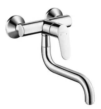 Baterie bucatarie Hansgrohe Focus montare pe perete imagine