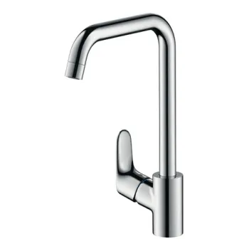 Baterie bucatarie Hansgrohe Focus pipa rotativa chrome imagine