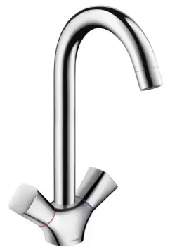 Baterie bucatarie Hansgrohe Logis dubla-comanda imagine