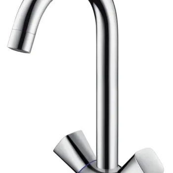 Baterie bucatarie Hansgrohe Logis dubla-comanda imagine