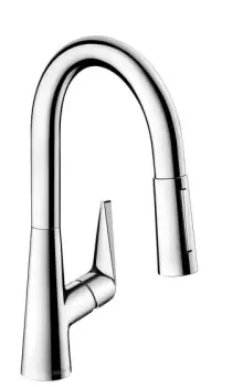 Baterie bucatarie Hansgrohe M5116-H160 ComfortZone 160 dus extractibil cu doua tipuri de jet crom imagine