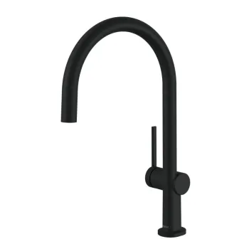 Baterie bucatarie Hansgrohe Talis M54 220 negru mat imagine