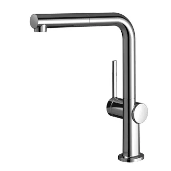 Baterie bucatarie Hansgrohe Talis M54 270 crom dus extractibil si sBox imagine