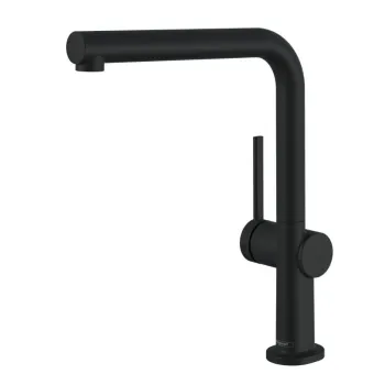 Baterie bucatarie Hansgrohe Talis M54 270 negru mat imagine