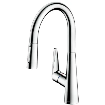 Baterie bucatarie Hansgrohe Talis S 200 dus extractibil imagine
