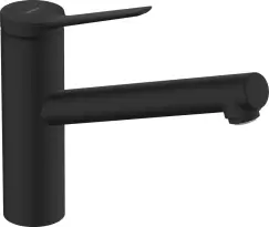 Baterie bucatarie Hansgrohe Zesis M33 150 1 jet negru mat imagine
