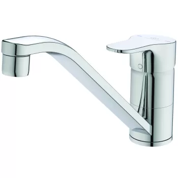 Baterie bucatarie Ideal Standard Cerabase pipa joasa rotativa crom imagine