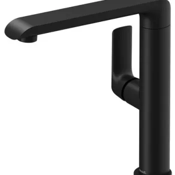 Baterie bucatarie Ravak Flat Black FL 016.20  261mm  fara ventil  negru mat imagine