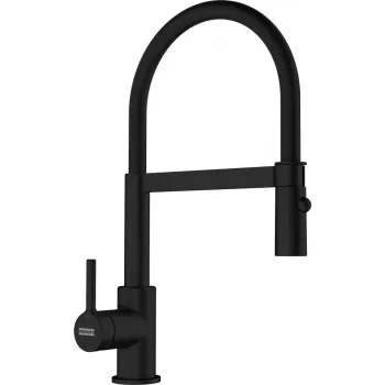 Baterie bucatarie semi-profesionala Franke Lina  dus cu jet dublu  Matte Black imagine