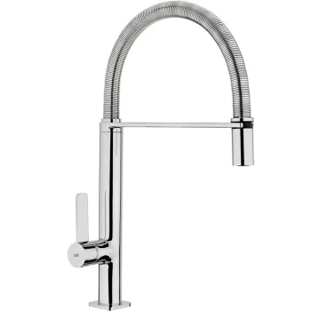 Baterie bucatarie Teka FO 939  pipa flexibila  crom imagine