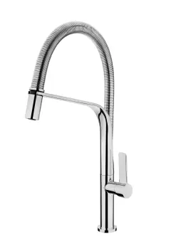 Baterie bucatarie Teka FO 999 pipa flexibila crom imagine