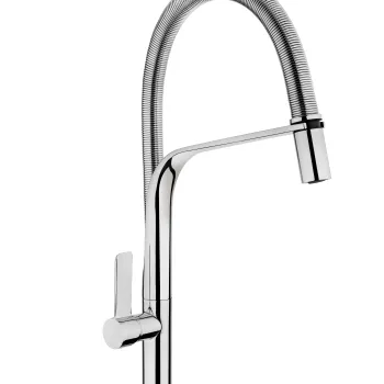 Baterie bucatarie Teka FO 999 pipa flexibila crom imagine