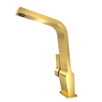 Baterie bucatarie Teka ICC 915  pipa inalta rotativa  Brass imagine
