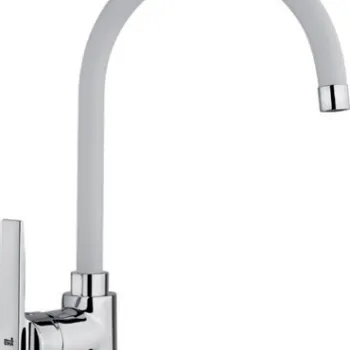 Baterie bucatarie Teka IN 995 INCA pipa rotativa inalta alb imagine