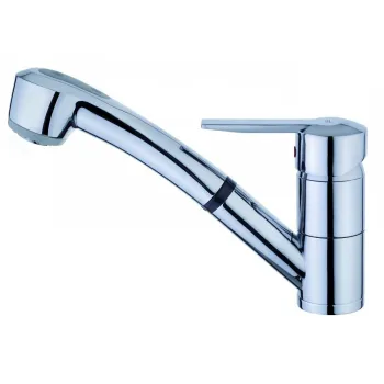 Baterie bucatarie Teka MTP 978 dus extractibil cu doua tipuri de jet crom imagine