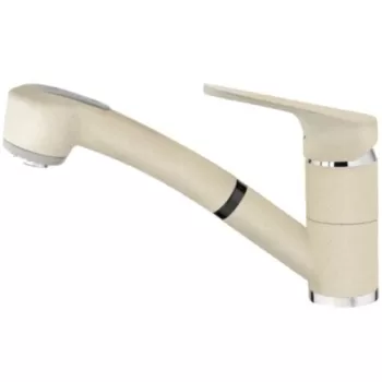 Baterie bucatarie Teka MTP 978 dus extractibil cu doua tipuri de jet granit Topasbeige imagine