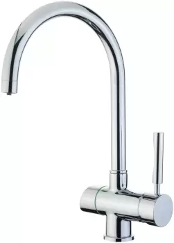 Baterie bucatarie Teka OS 200 cu 3 cai optiune filtrare TekaPure crom imagine