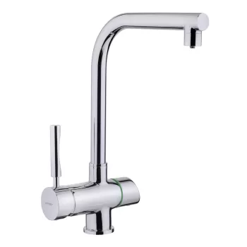 Baterie bucatarie Teka Total OS 206 cu 3 cai sistem de filtrare optional crom imagine