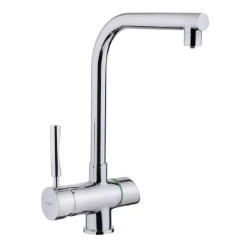 Baterie bucatarie Teka Total OS 206 cu 3 cai  sistem de filtrare optional  crom imagine