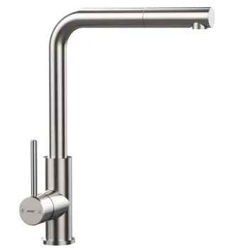 Baterie bucatarie Teka UNI 9331  dus extractibil  inox imagine