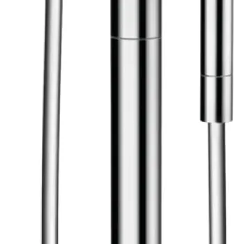 Baterie cada cu montaj pe pardoseala Axor ONE  necesita corp ingropat  crom imagine