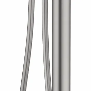 Baterie cada cu montaj pe pardoseala Duravit Balcoon  necesita corp incastrat  inox periat imagine