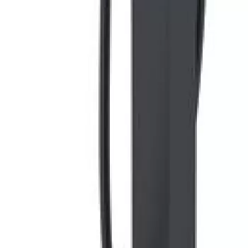 Baterie cada cu montaj pe pardoseala Duravit Manhattan necesita corp ingropat negru mat imagine