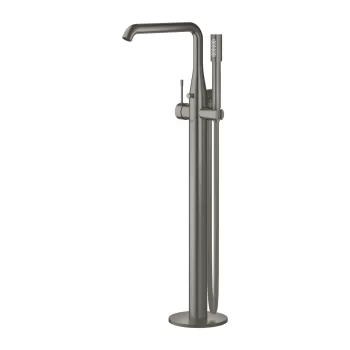 Baterie cada cu montaj pe pardoseala Grohe Essence necesita corp ingropat brushed hard graphite imagine