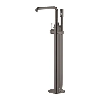 Baterie cada cu montaj pe pardoseala Grohe Essence  necesita corp ingropat  hard graphite imagine