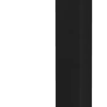 Baterie cada cu montaj pe pardoseala Hansgrohe Axor MyEdition ventil click-clack necesita corp ingropat negru mat/sticla neagra imagine