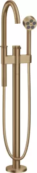 Baterie cada cu montaj pe pardoseala Hansgrohe Axor ONE necesita corp ingropat bronz periat imagine