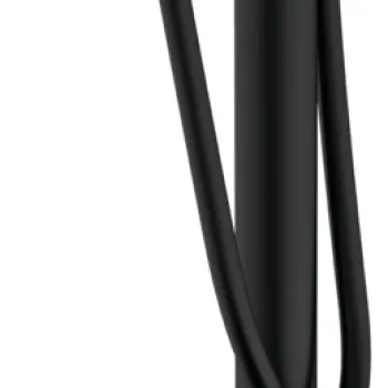 Baterie cada cu montaj pe pardoseala Hansgrohe Finoris necesita corp ingropat negru mat imagine