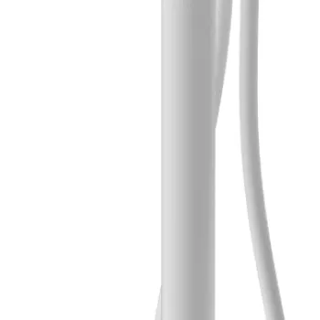Baterie cada cu montaj pe pardoseala Hansgrohe Tecturis S necesita corp ingropat alb mat imagine