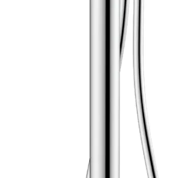 Baterie cada cu montaj pe pardoseala Hansgrohe Tecturis S necesita corp ingropat crom imagine