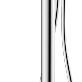Baterie cada cu montaj pe pardoseala Hansgrohe Tecturis S necesita corp ingropat crom imagine