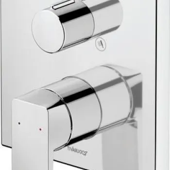Baterie cada - dus Duravit Manhattan montaj incastrat necesita corp ingropat crom imagine