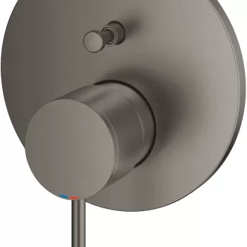 Baterie cada - dus Grohe Atrio cu montaj incastrat necesita corp ingropat brushed hard graphite imagine
