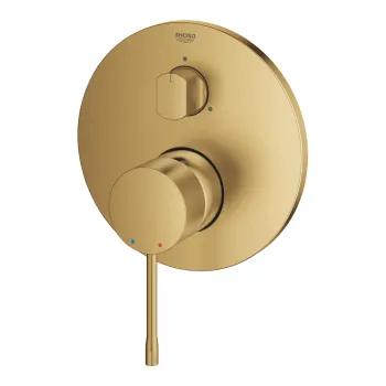 Baterie cada - dus Grohe Essence cu 3 functii  montaj incastrat  necesita corp ingropat  brushed cool sunrise imagine