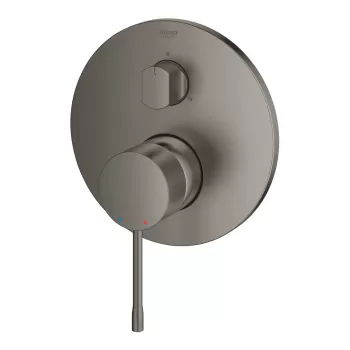 Baterie cada - dus Grohe Essence cu 3 functii montaj incastrat necesita corp ingropat brushed hard graphite imagine