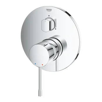 Baterie cada - dus Grohe Essence cu 3 functii  montaj incastrat  necesita corp ingropat  crom imagine