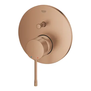 Baterie cada - dus Grohe Essence cu montaj incastrat  necesita corp ingropat  brushed warm sunset imagine