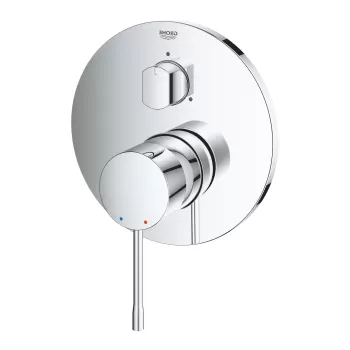 Baterie cada - dus Grohe Essence new cu 3 functii montaj incastrat necesita corp ingropat crom imagine