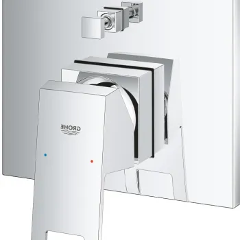 Baterie cada - dus Grohe Eurocube cu montaj incastrat  necesita corp ingropat  crom imagine