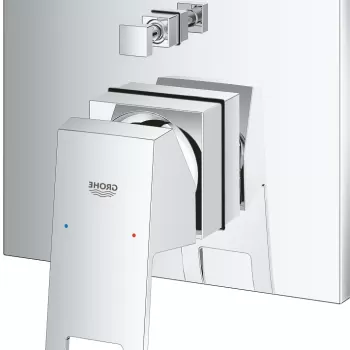 Baterie cada - dus Grohe Eurocube cu montaj incastrat necesita corp ingropat crom imagine