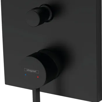 Baterie cada - dus Hansgrohe Finoris montaj incastrat necesita corp ingropat negru mat imagine