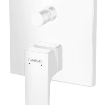 Baterie cada - dus Hansgrohe Metropol montaj incastrat necesita corp ingropat alb mat imagine