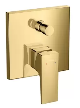 Baterie cada - dus Hansgrohe Metropol montaj incastrat necesita corp ingropat gold optic lustruit imagine