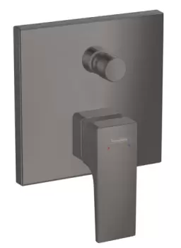 Baterie cada - dus Hansgrohe Metropol montaj incastrat necesita corp ingropat negru periat imagine